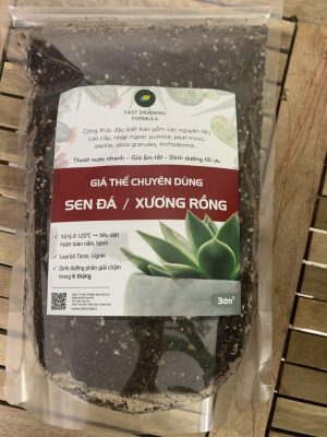 Giá thể chuyên dùng sen đá, xương rồng