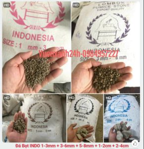 Đá bọt Pumice nhập khẩu trực tiếp Indonesia