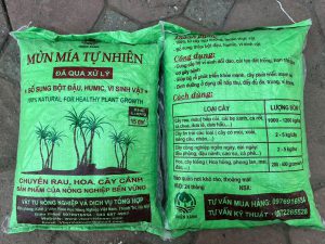 Mùn mía tự nhiên