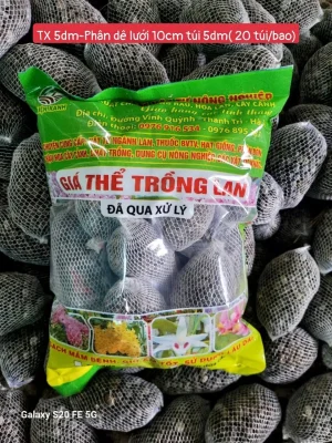 phân dê túi lưới 10cm gói 5dm